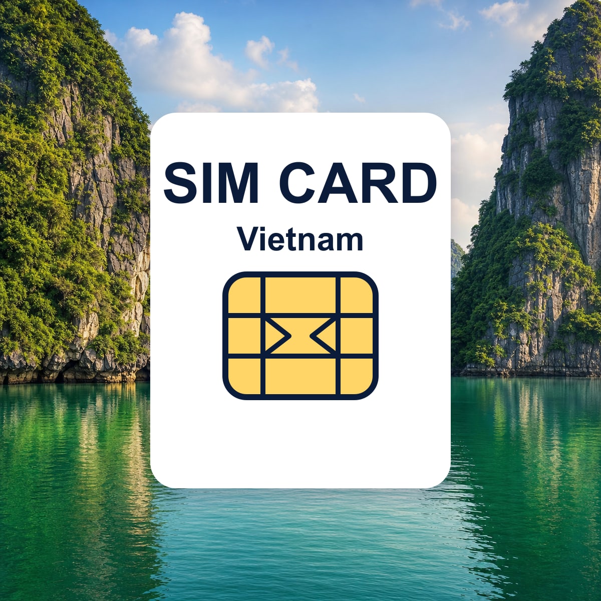 Vietnam travel SIM card representative image