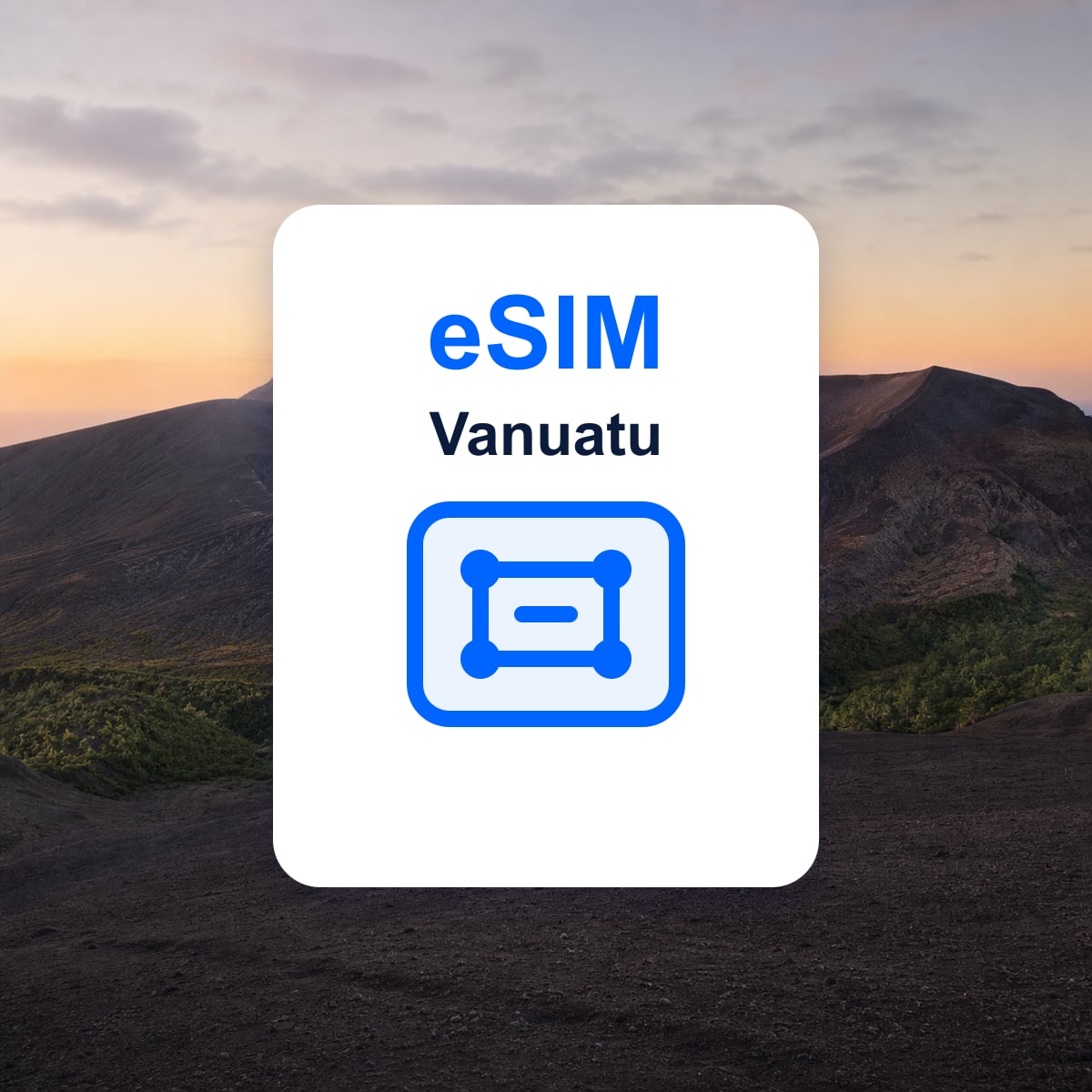 Vanuatu travel eSIM representative image