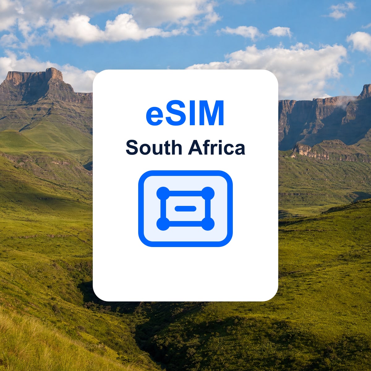 South Africa travel eSIM representative image